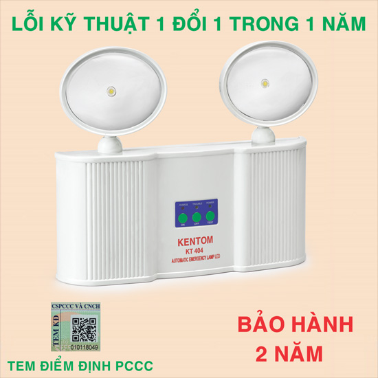 Đèn sạc chiếu sáng khẩn cấp KT404