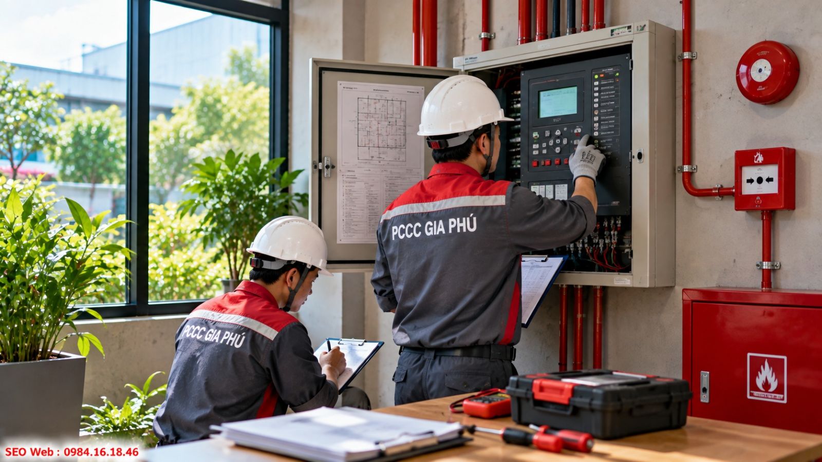 Bảo dưỡng tủ báo cháy giúp tín hiệu toàn hệ thống luôn ổn định