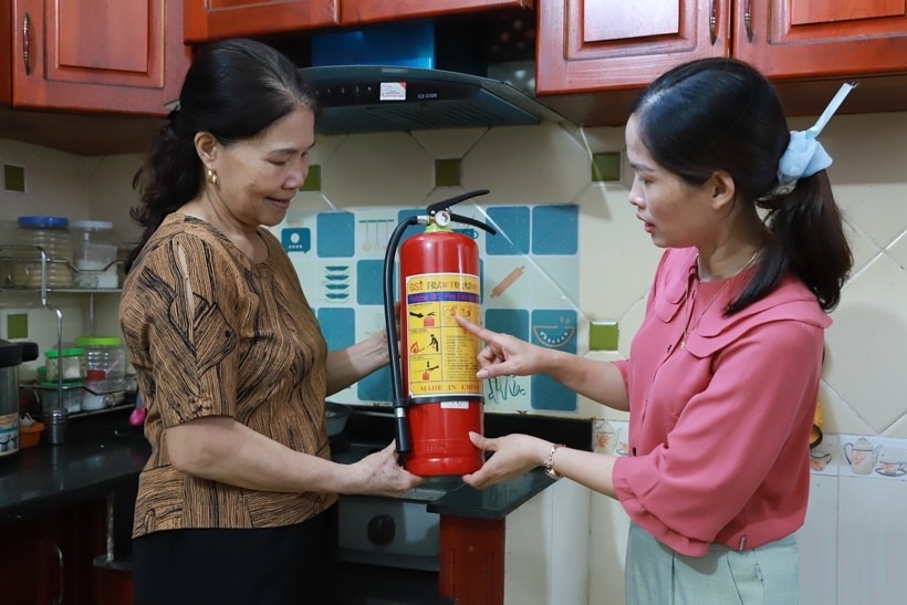 Bình chữa cháy sau khi nạp cần được bảo quản cẩn thận để luôn sẵn sàng sử dụng