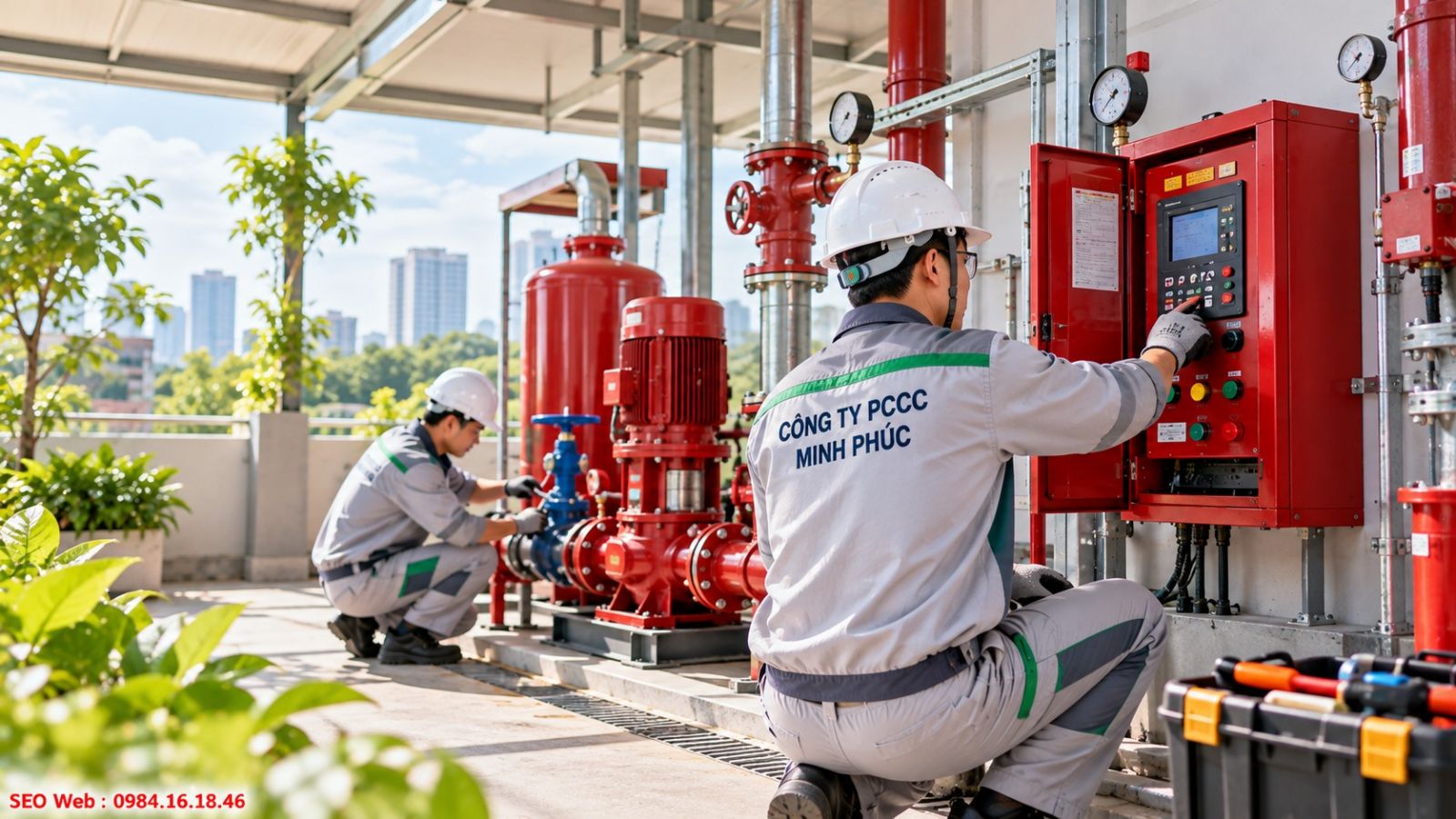 Minh Phúc cung cấp dịch vụ bảo trì cho nhiều loại công trình