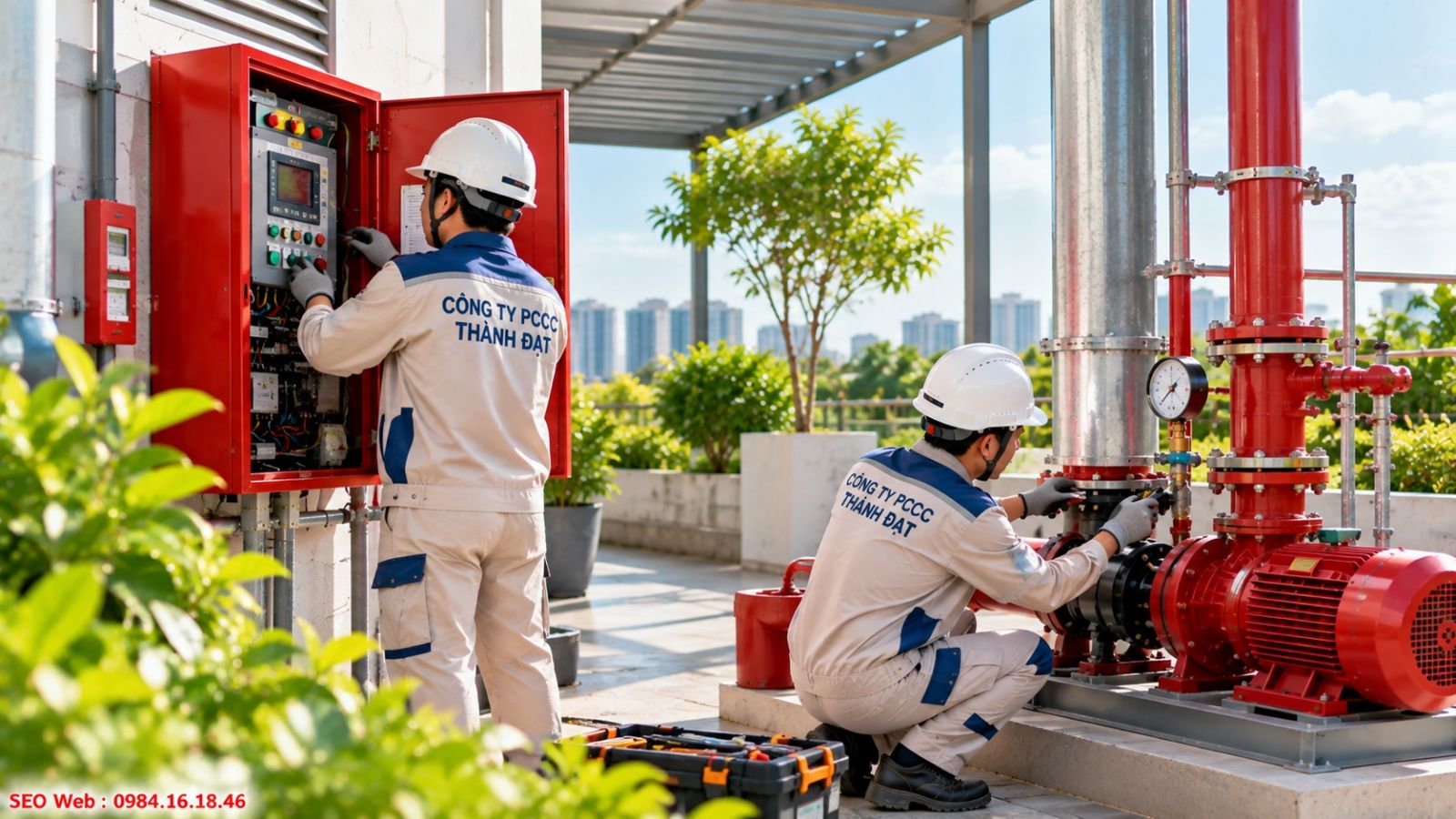 Thành Đạt cung cấp bảo trì PCCC cho nhà xưởng, tòa nhà