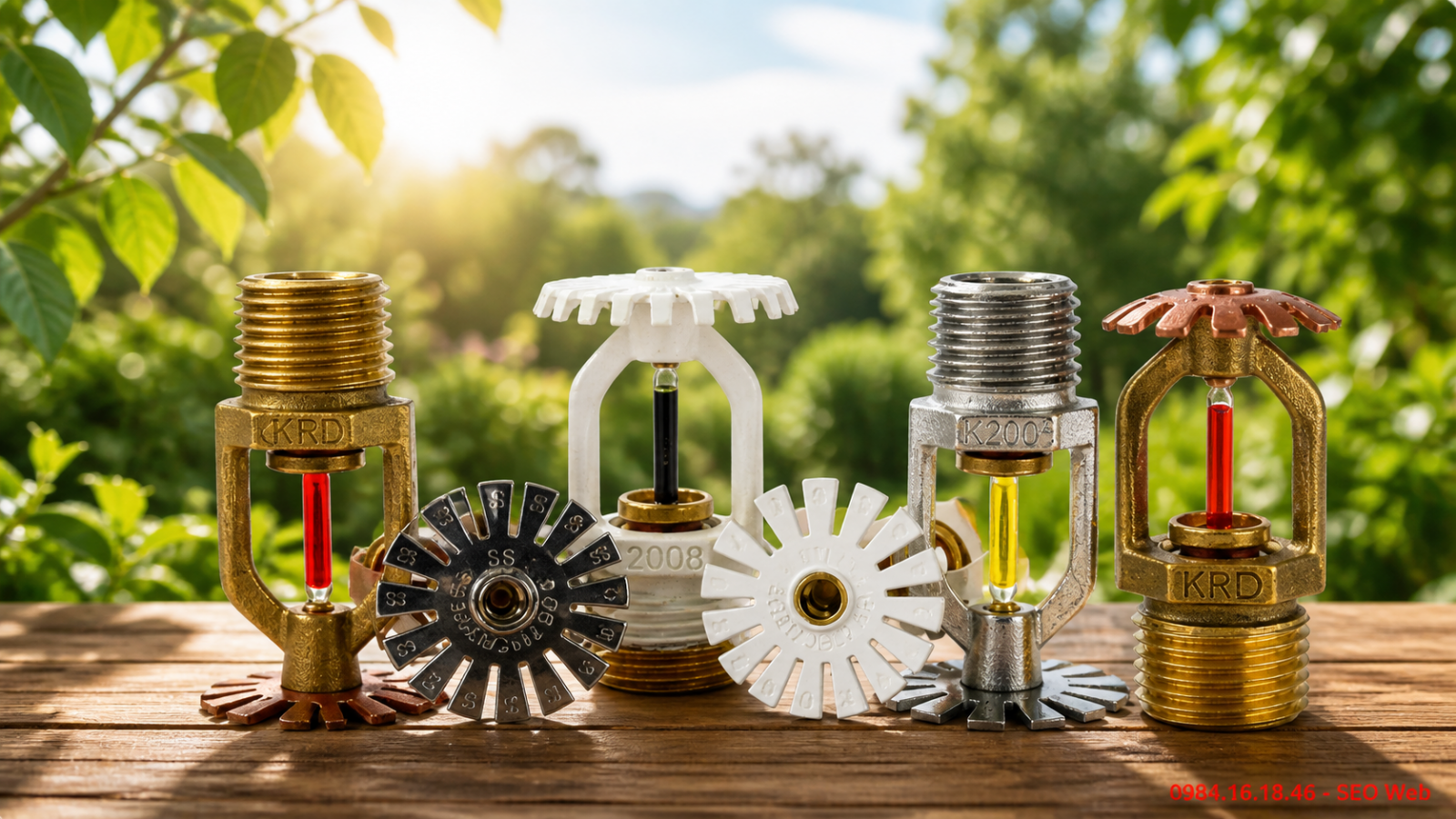 Đầu phun Sprinkler đóng vai trò kích hoạt hệ thống chữa cháy tự động hiệu quả.