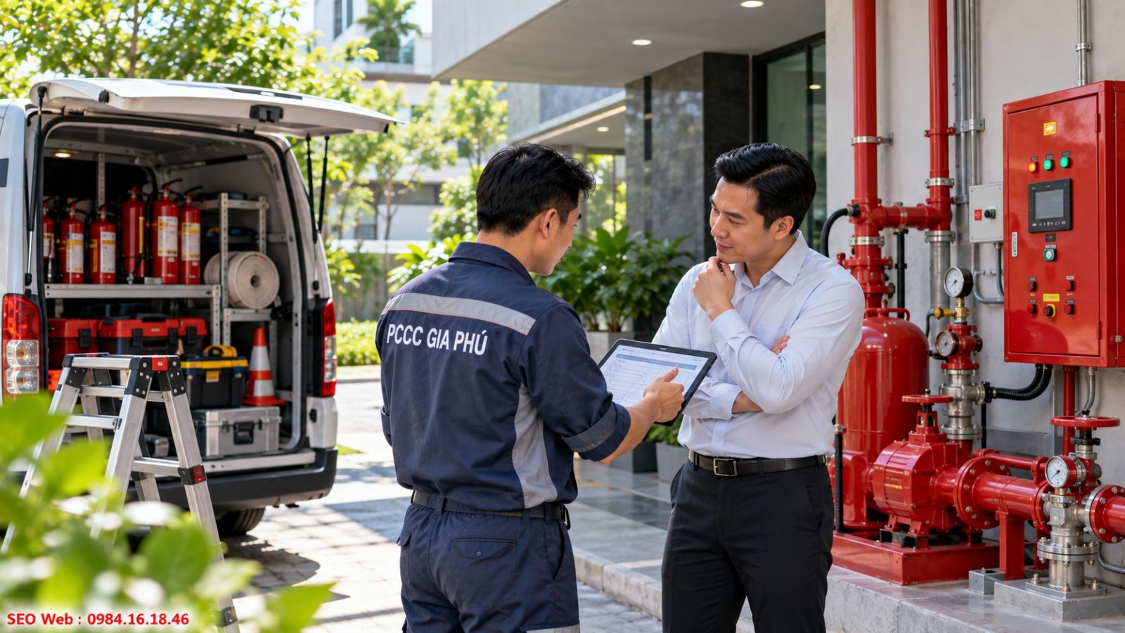 Gia Phú cung cấp dịch vụ kiểm tra và bảo dưỡng hệ thống phòng cháy