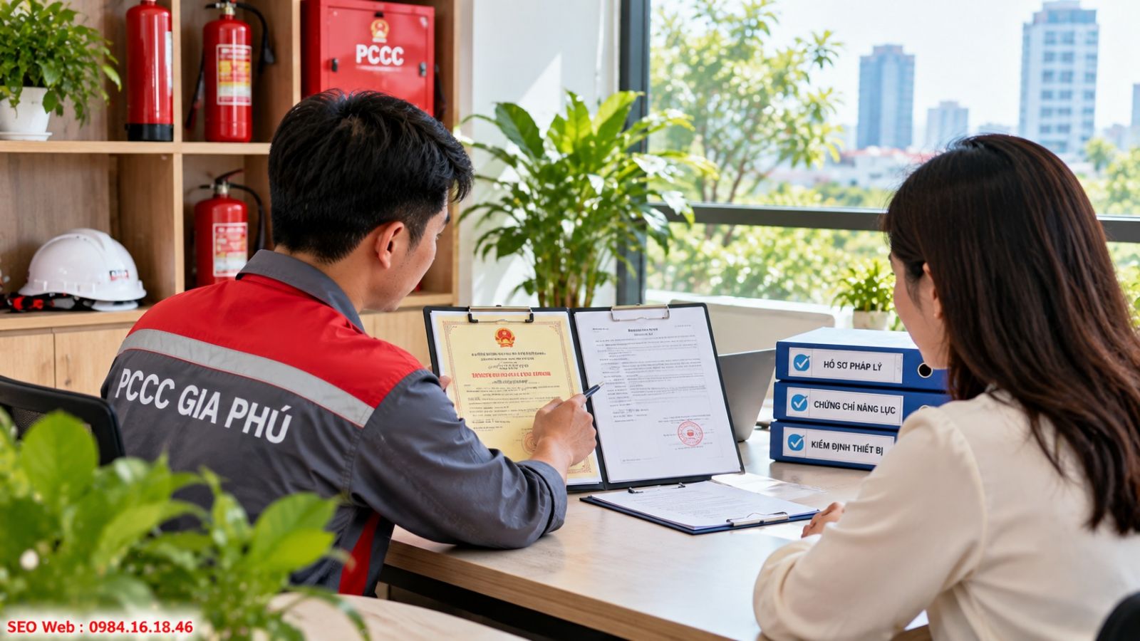 Hồ sơ pháp lý rõ ràng chứng minh năng lực đơn vị bảo trì