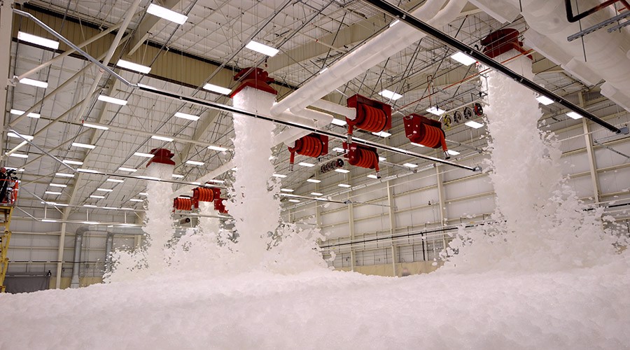 Hệ thống chữa cháy bọt Foam thường được tích hợp trong bản thiết kế PCCC công nghiệp
