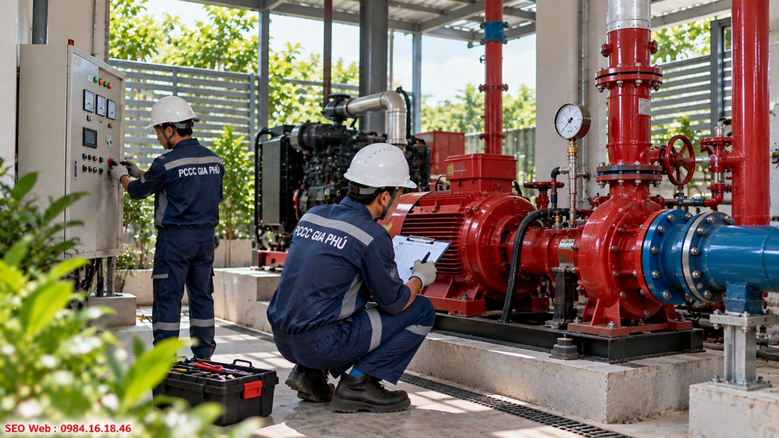 Chạy thử máy bơm giúp phát hiện sớm những bất thường trong vận hành