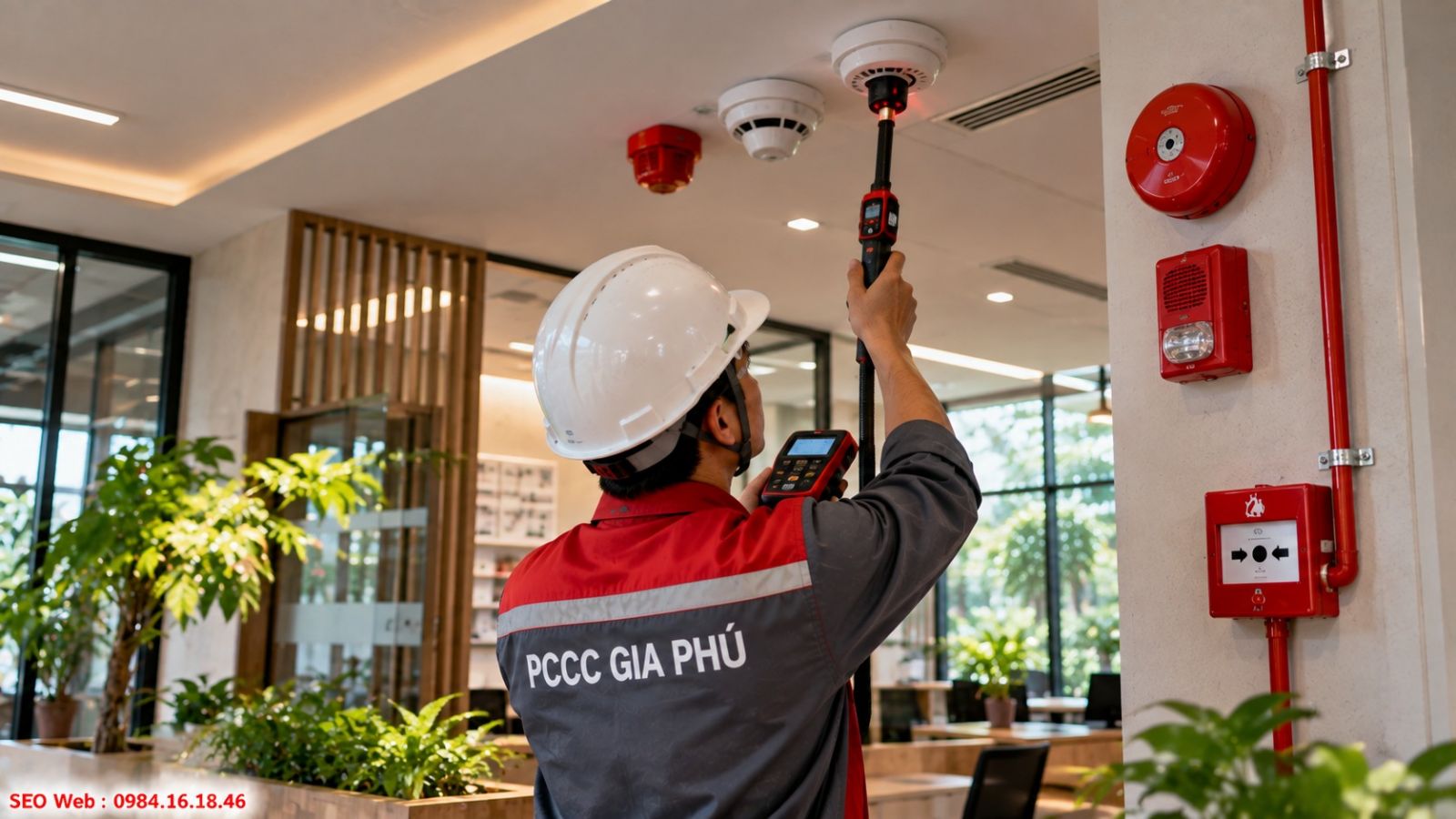 Thiết bị cảnh báo hoạt động tốt giúp mọi người nhận biết cháy sớm