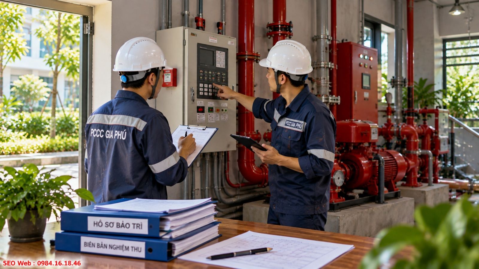 Doanh nghiệp cần kiểm tra biên bản và tình trạng thiết bị sau bảo trì