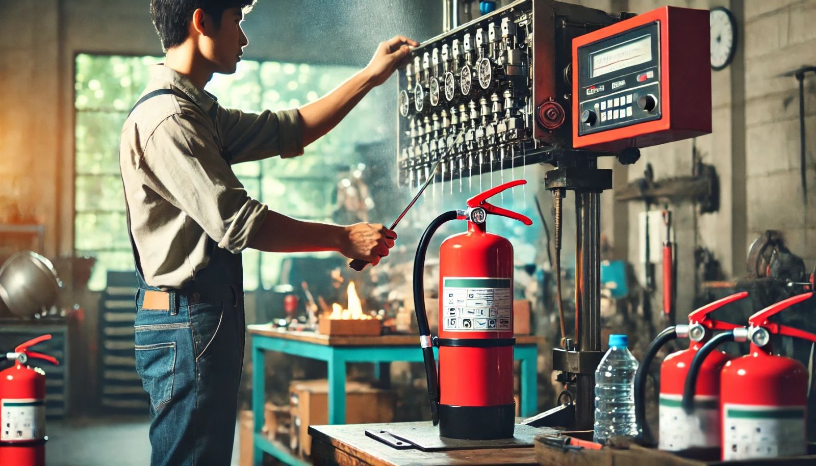 Công ty PCCC H.A.T cung cấp dịch vụ nạp bình chữa cháy nhanh chóng và đúng quy trình kỹ thuật