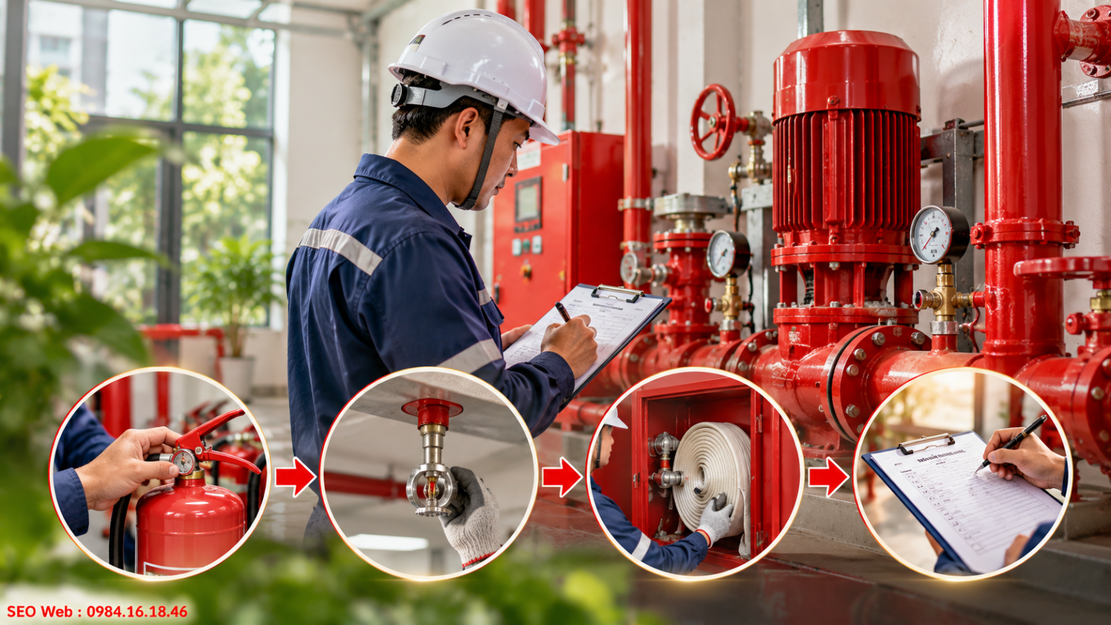 Quy trình đầy đủ giúp kiểm tra bảo dưỡng hệ thống khoa học