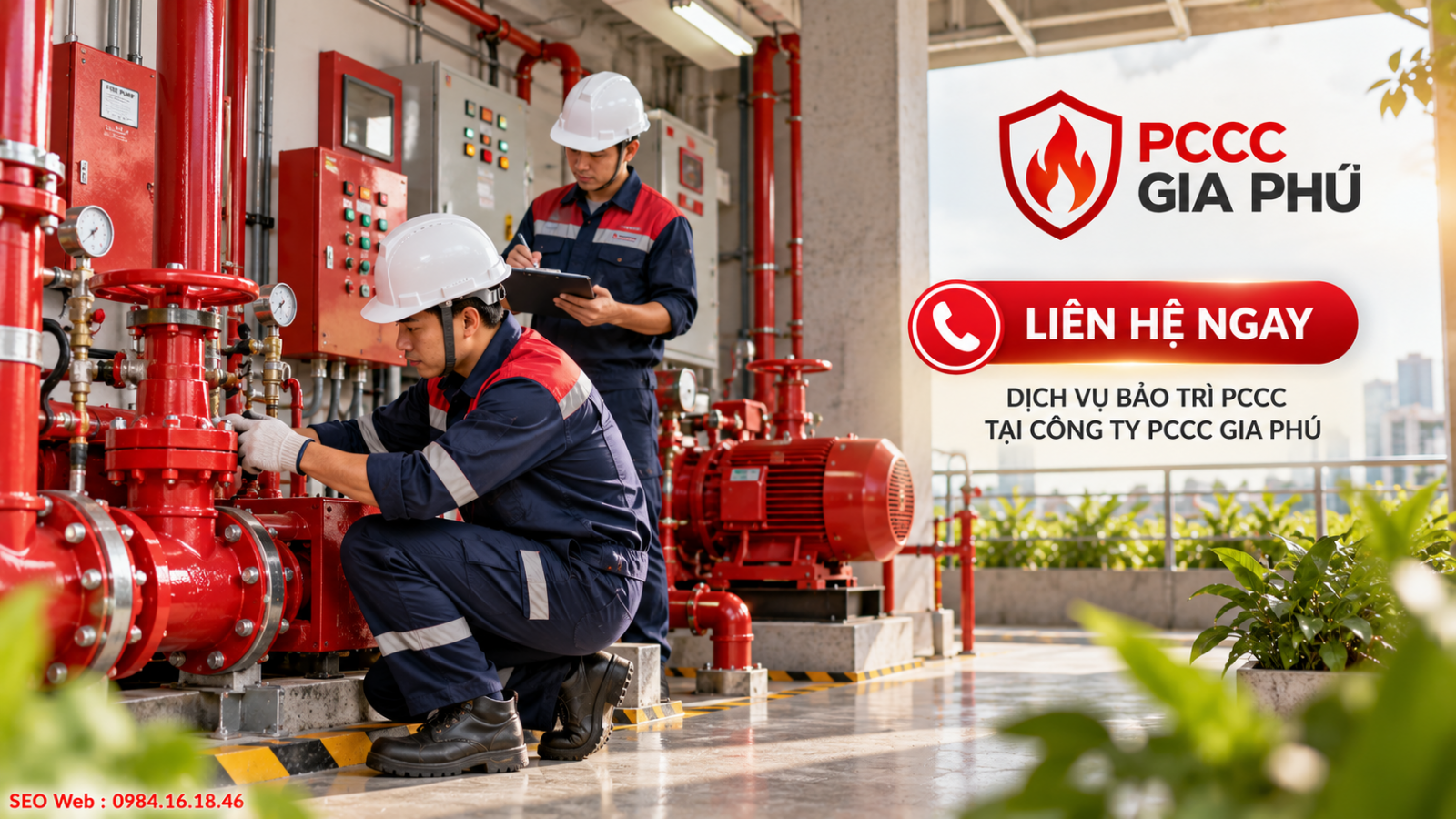 Gia Phú cung cấp dịch vụ bảo trì PCCC cho nhiều loại công trình