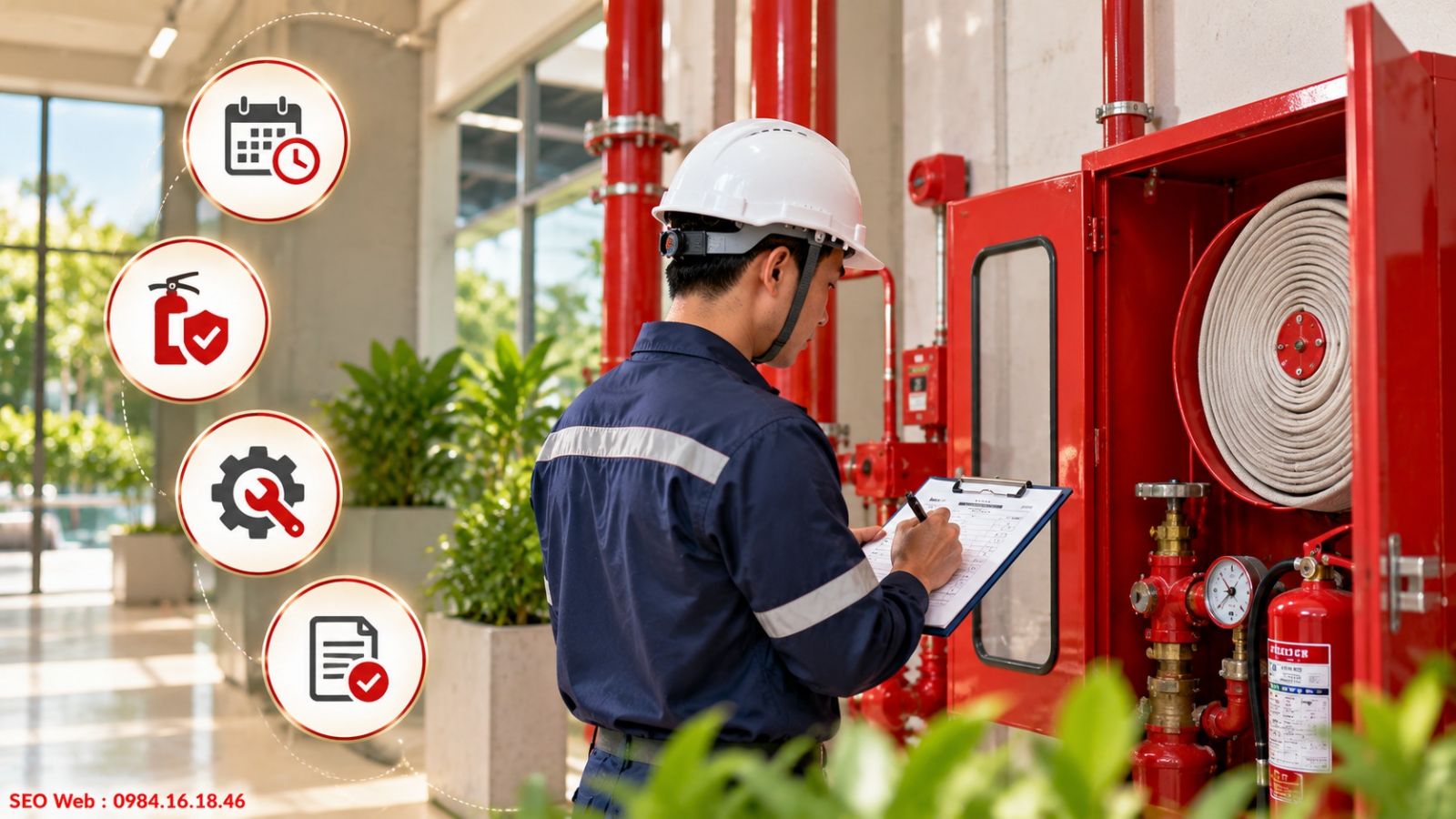 Thực hiện đúng kế hoạch giúp nâng cao hiệu quả bảo dưỡng hệ thống