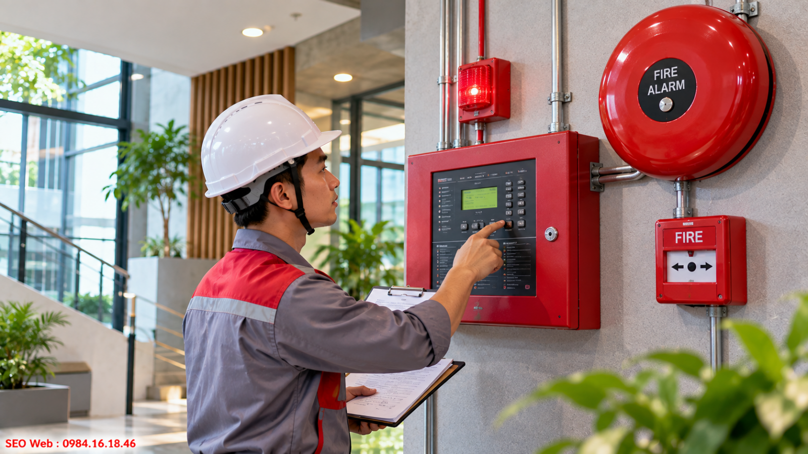 Chuông báo cháy hoạt động tốt giúp cảnh báo mọi người kịp thời