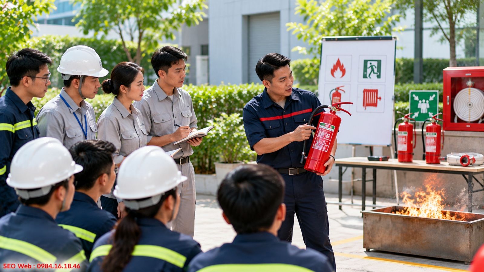 Ý thức chủ động giúp nhân viên phát hiện và báo cáo nguy cơ cháy