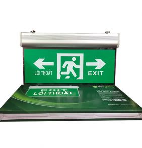 Đèn exit thoát hiểm 2 hướng VIN-TH-001